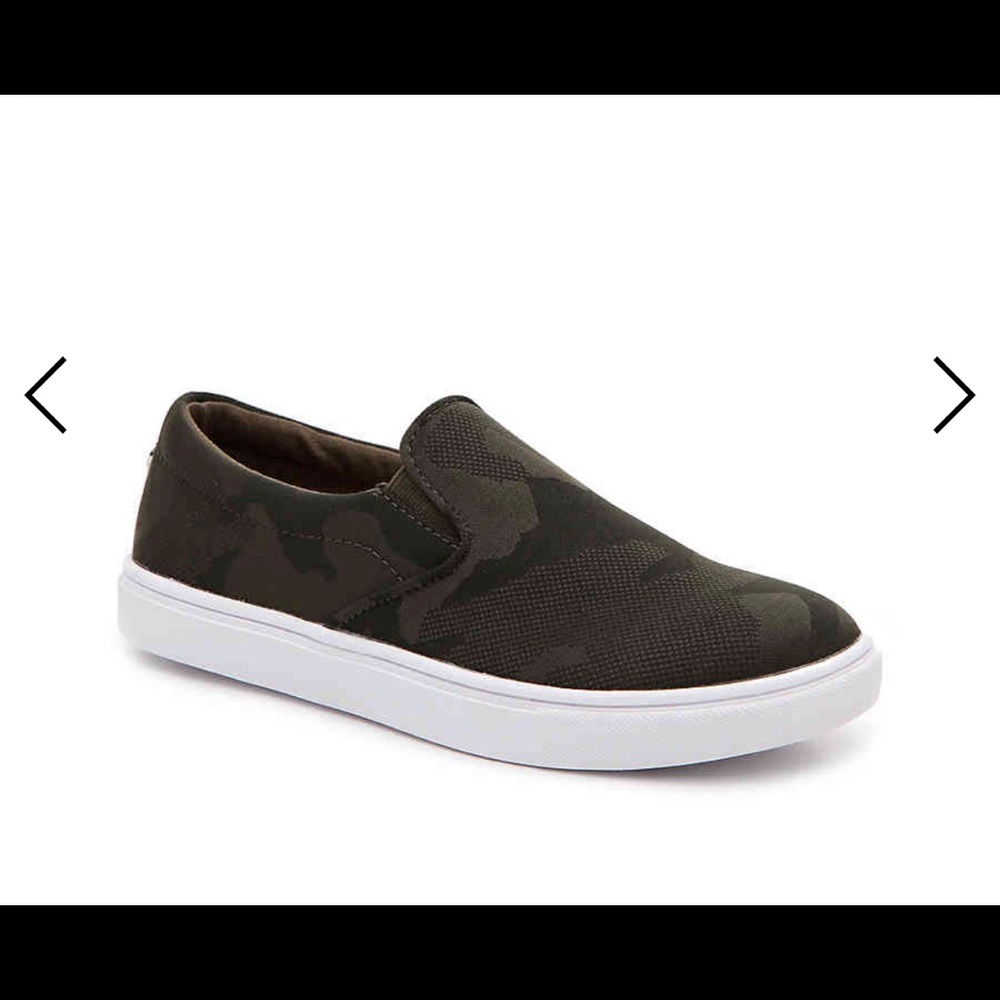 Steve Madden Camo Slip on Sneakers